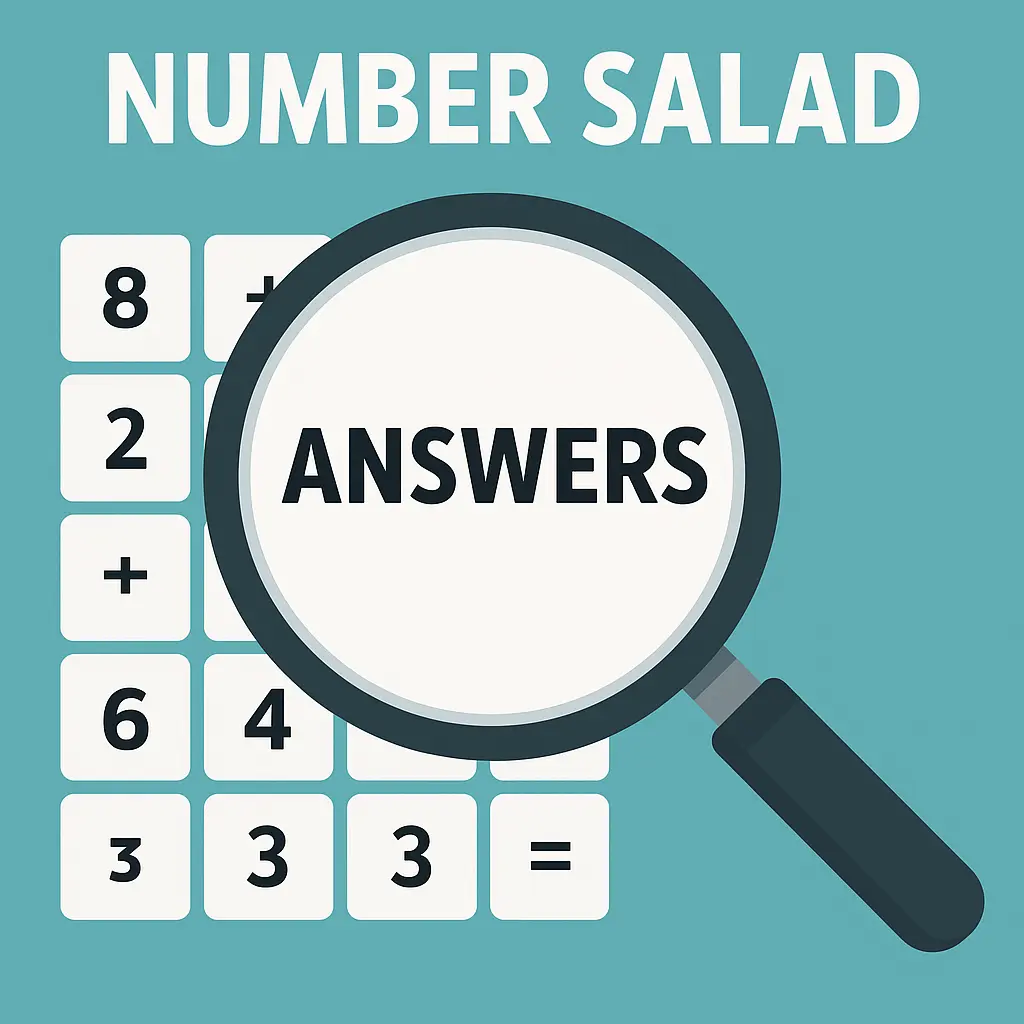 Number Salad Today